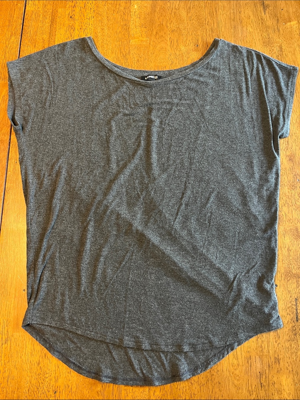 Express Charcoal Short Sleeve Tee Medium